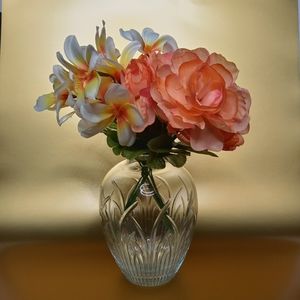 Lenox Saratoga Lead Crystal Bud Vase Mid 1980s